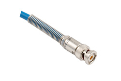 PE3MSA00656 - TRB 3-Slot Plug to Blunt Cut Genderless 1553 Cable Using 124 Ohm TWC-124-2 Coax Bend Relief Spring