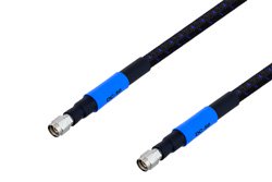 2.4mm Male to 2.4mm Male Precision Cable Using High Flex VNA Test Coax, RoHS
