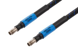 1.85mm Female to 1.85mm Female Precision Cable Using High Flex VNA Test Coax