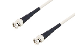 PE3TC1100 - BNC Male to BNC Male Low Frequency Low Loss Cable Using PE-SF200LL Coax, RoHS