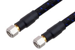 PE3TC1220 - 1.0mm Male to 1.0mm Male Precision Cable Using PE-TC110 Coax, RoHS
