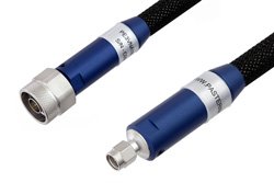 PE3VNA1805 - VNA Ruggedized Test Cable N Male to SMA Male 18GHz, RoHS