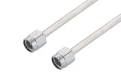 PE3W00122 - SMA Male to SMA Male Cable Using PE-SR402AL Coax
