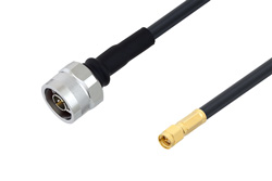 PE3W00125 - SMA Male to N Male Cable Using LMR-240 Coax