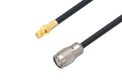 PE3W00245 - SMA Female to TNC Male Cable Using LMR-240 Coax