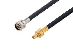 PE3W00359 - SMA Male to N Male Low Loss Cable Using LMR-400-UF Coax