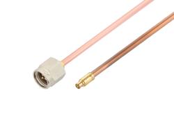 PE3W00427 - SMA Male to Mini SMP Female Cable Using RG405 Coax