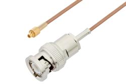 PE3W01262 - MMCX Plug to BNC Male Cable Using RG178 Coax