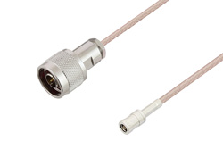 PE3W01293LF - N Male to SMB Plug Cable Using RG316 Coax, RoHS