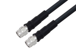 PE3W02065 - TNC Male to TNC Male Low Loss Cable Using PE-C400 Coax