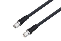 PE3W02363LF - SMA Male to SMA Male Cable Using LMR-240-UF Coax , LF Solder