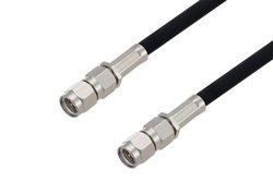 PE3W02458 - SMA Male to SMA Male Cable Using RG223 Coax