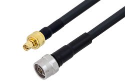 PE3W02549 - SMA Male to N Male Low Loss Cable Using LMR-400-UF Coax