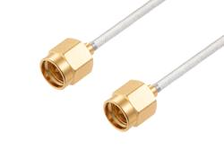 PE3W02621 - SMA Male to SMA Male Cable Using PE-SR405FL Coax