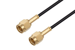 PE3W02685 - SMA Male to SMA Male Low Loss Cable Using LMR-100 Coax