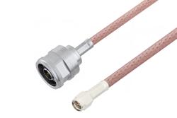 PE3W03293 - N Male to SMA Male Cable Using RG142 Coax