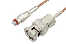 PE3W03496 - 10-32 Female to BNC Male Cable Using RG178 Coax