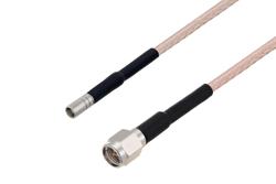 PE3W04275 - SMA Male to MCX Jack Cable Using RG316-DS Coax