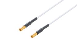 PE3W06017/HS - SSMB Plug to SSMB Plug Cable Using RG188-DS Coax with HeatShrink