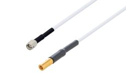 PE3W06018/HS - SMA Male to SSMB Plug Cable Using RG188-DS Coax with HeatShrink