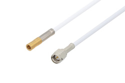 PE3W06018 - SSMB Plug to SMA Male Cable Using RG188-DS Coax