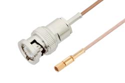 PE3W06723 - SSMC Plug to BNC Male Cable Using RG178 Coax
