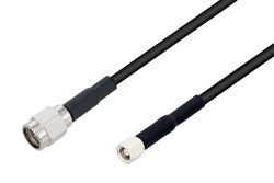 PE3W07493 - SMA Male to SMC Plug Cable Using RG174 Coax