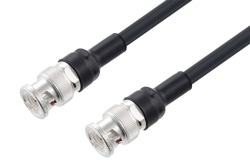 PE3W08340 - BNC Male to BNC Male Cable Using LMR-240-UF Coax