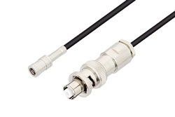 PE3W08958 - SMB Plug to SHV Plug Cable Using RG174 Coax