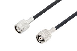 PE3W09029 - TNC Male to Reverse Polarity TNC Male Low Loss Cable Using LMR-195 Coax
