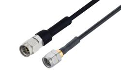 PE3W09982 - 2.4mm Male to 2.92mm Male Cable Using PE-SR405FLJ Coax