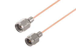 PE3W10235 - 1.85mm Male to 2.92mm Male Cable Using PE-047SR Coax