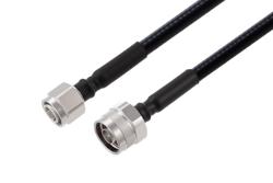 PE3W10922 - Fire Rated 2.2-5 Male to N Male Low PIM Cable Using SPF-250 Coax