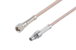 PE3W12088 - SMC Jack to SMC Plug Cable Using RG316-DS Coax