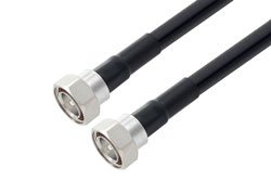 PE3W13005 - 7/16 DIN Male to 7/16 DIN Male Low Loss Cable Using LMR-600-UF Coax With Times Microwave Components