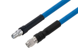 PE3W13535LF-12 - Plenum Rated SMA Female to SMA Male Low PIM Cable Using SPP-250-LLPL Coax , LF Solder in 12 Inch