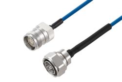 PE3W14983 - 4.3-10 Male to 4.3-10 Female Low PIM Cable Using TFT-5G-402 Coax with Times Microwave Components