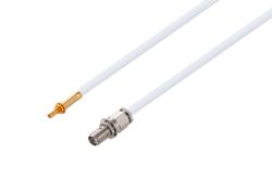 PE3W17209 - SSMB Jack Bulkhead to SMA Female Bulkhead Cable Using RG188-DS Coax
