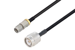PE3W17827 - 3.5mm Male to TNC Male Cable Using PE-SR402FLJ Coax