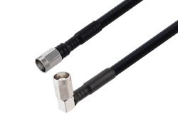 PE3W17865 - NEX10 Male to NEX10 Male Right Angle Low PIM Cable Using SPO-250 Coax