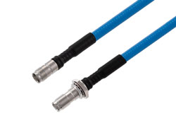 PE3W17880 - NEX10 Female to NEX10 Female Bulkhead Low PIM Cable Using SPP-250-LLPL Coax