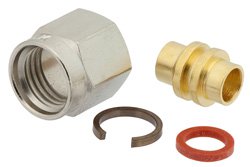 PE4007 - SMA Male Connector Solder (Without Contact) Attachment for PE-SR402AL, PE-SR402FL, PE-SR402FLJ, PE-SR402TN, RG402