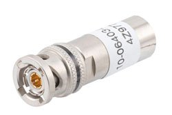 PE410-06403-037 - 4-SLOT TRB PLUG 78 OHM TERMINATOR NO CHAIN