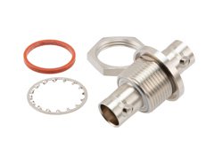 PE410-06580 - TRB Insulated Bulkhead 2-Lug Jack Adapter with Straight Feed-Through Mounting Mechanism