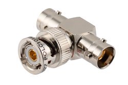 PE410-06905 - Tee Adapter - Two TRB 3-Lug Jacks to One TRB 3-Lug Plug