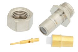 PE4360 - SMB Jack Connector Clamp/Solder Attachment For PE-SR405AL, PE-SR405FL, RG405