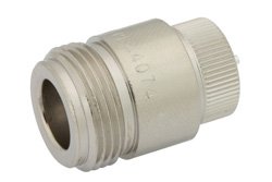 PE44074 - N Female Connector Solder Attachment Press-In Mount Pin Terminal, .500 inch Diameter