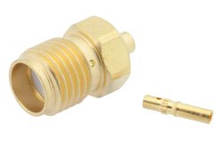 PE4418 - SMA Female Connector Solder Attachment for PE-047SR, PE-SR047AL, PE-SR047FL