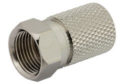 PE44314 - 75 Ohm F Male Connector Twist Attachment for RG6