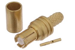 PE44369 - RP MCX Plug Connector Crimp/Solder Attachment for RG174, RG316, RG188, 0.100 inch, PE-B100, PE-C100, LMR-100